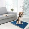 imageKROSER Fancy Crate Pad Bed Mat Reversible Cool ampamp Warm Machine Washable for Small to XXXLarge Dogs Grey Navy Star PatternLarge