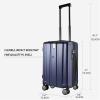 imageKROSER Hardside Expandable Carry On Luggage with Spinner Wheels ampamp Builtin TSA Lock Durable Suitcase Rolling Luggage with USB Port CarryOn 20Inch BlackNavy