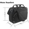 imageKROSER Laptop Bag 156 Inch Briefcase Messenger Bag Water Repellent Computer Case Shoulder Bag Durable Tablet Sleeve with RFID Pockets for BusinessCollegeWomenMen  BlackBlueBlackblue