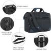imageKROSER Laptop Bag 156 Inch Briefcase Messenger Bag Water Repellent Computer Case Shoulder Bag Durable Tablet Sleeve with RFID Pockets for BusinessCollegeWomenMen  BlackBlueBlack Blue