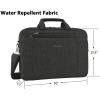 imageKROSER Laptop Bag 156 Inch Briefcase Shoulder Bag Water Repellent Laptop Bag Bussiness Carrying HandbagBlack