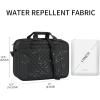 imageKROSER Laptop Bag 156 Inch Briefcase Shoulder Bag Water Repellent Laptop Bag Bussiness Carrying HandbagQulited Black