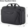 imageKROSER Laptop Bag Premium Laptop Briefcase Fits Up to 173 Inch Laptop Expandable WaterRepellent Shoulder Messenger Bag Computer Bag for TravelBusinessMenWomenBlack