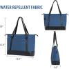 imageKROSER Laptop Tote Bag for Women Purse Teacher Bag 156 Inch Laptop Bag Computer Work Briefcase Handbag Shoulder BagHaze Blue
