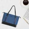 imageKROSER Laptop Tote Bag for Women Purse Teacher Bag 156 Inch Laptop Bag Computer Work Briefcase Handbag Shoulder BagHaze Blue