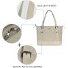 imageKROSER Laptop Tote Bag for Women Purse Teacher Bag 156 Inch Laptop Bag Computer Work Briefcase Handbag Shoulder BagLight Khaki