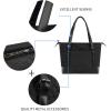 imageKROSER Laptop Tote Bag for Women Purse Teacher Bag 156 Inch Laptop Bag Computer Work Briefcase Handbag Shoulder BagQulited Black
