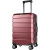 imageKROSER Hardside Expandable Carry On Luggage with Spinner Wheels ampamp Builtin TSA Lock Durable Suitcase Rolling Luggage with USB Port CarryOn 20Inch Matte PurplePinkBurgundy