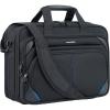 imageKROSER Laptop Bag 156 Inch Briefcase Messenger Bag Water Repellent Computer Case Shoulder Bag Durable Tablet Sleeve with RFID Pockets for BusinessCollegeWomenMen  BlackBlueBlack Blue
