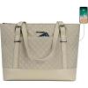 imageKROSER Laptop Tote Bag for Women Purse Teacher Bag 156 Inch Laptop Bag Computer Work Briefcase Handbag Shoulder BagLight Khaki