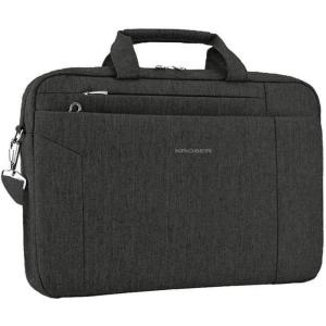 imageKROSER Laptop Bag 156 Inch Briefcase Shoulder Bag Water Repellent Laptop Bag Bussiness Carrying HandbagBlack