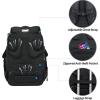 imageKROSER Friendly Travel Laptop Backpack 173 inch XXXL Gaming Backpack WaterRepellent College Daypack Business Backpack with RFID Pockets ampamp USB Port for MenWomenBlackRedBlackHaze Blue173