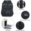 imageKROSER Friendly Travel Laptop Backpack 173 inch XXXL Gaming Backpack WaterRepellent College Daypack Business Backpack with RFID Pockets ampamp USB Port for MenWomenBlackRedBlackGrey184