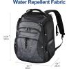 imageKROSER Friendly Travel Laptop Backpack 173 inch XXXL Gaming Backpack WaterRepellent College Daypack Business Backpack with RFID Pockets ampamp USB Port for MenWomenBlackRedBlackGrey184