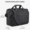 image:imageKROSER Laptop Bag Premium Laptop Briefcase Fits Up to 173 Inch Laptop Expandable WaterRepellent Shoulder Messenger Bag Computer Bag for TravelBusinessMenWomenBlackRedBlackRed