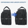 image:imageKROSER Laptop Bag Premium Laptop Briefcase Fits Up to 173 Inch Laptop Expandable WaterRepellent Shoulder Messenger Bag Computer Bag for TravelBusinessMenWomenBlackRedBlackBlue