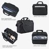 image:imageKROSER Laptop Bag Premium Laptop Briefcase Fits Up to 173 Inch Laptop Expandable WaterRepellent Shoulder Messenger Bag Computer Bag for TravelBusinessMenWomenBlackRedBlack
