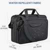 image:imageKROSER Laptop Bag Premium Laptop Briefcase Fits Up to 173 Inch Laptop Expandable WaterRepellent Shoulder Messenger Bag Computer Bag for TravelBusinessMenWomenBlackRedBlackBlue
