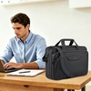 image:imageKROSER Laptop Bag Premium Laptop Briefcase Fits Up to 173 Inch Laptop Expandable WaterRepellent Shoulder Messenger Bag Computer Bag for TravelBusinessMenWomenBlackRedBlack