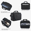 image:imageKROSER Laptop Bag Premium Laptop Briefcase Fits Up to 173 Inch Laptop Expandable WaterRepellent Shoulder Messenger Bag Computer Bag for TravelBusinessMenWomenBlackRedBlackBlue