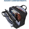 image:imageKROSER Laptop Bag Premium Laptop Briefcase Fits Up to 173 Inch Laptop Expandable WaterRepellent Shoulder Messenger Bag Computer Bag for TravelBusinessMenWomenBlackRedBlackBlue