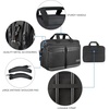 image:imageKROSER Laptop Bag Stylish Laptop Briefcase Fits Up to 173 Inch Expandable WaterRepellent Shoulder Messenger Bag Computer Bag with RFID Pockets for BusinessTravelCollegeMenWomenBlack