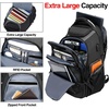 image:imageKROSER Travel Laptop Backpack 184 Inch XXXL Gaming Backpack with Hard Shell Saferoom RFID Pockets WaterRepellent Business College Daypack Stylish Laptop Bag for MenWomenBlack Army GreenBlackGrey184