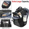 image:imageKROSER Travel Laptop Backpack 184 Inch XXXL Gaming Backpack with Hard Shell Saferoom RFID Pockets WaterRepellent Business College Daypack Stylish Laptop Bag for MenWomenBlack Army GreenBlackArmy Green184