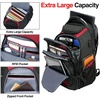 image:imageKROSER Travel Laptop Backpack 184 Inch XXXL Gaming Backpack with Hard Shell Saferoom RFID Pockets WaterRepellent Business College Daypack Stylish Laptop Bag for MenWomenBlack Army GreenBlackRed184