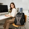 image:imageKROSER Travel Laptop Backpack 184 Inch XXXL Gaming Backpack with Hard Shell Saferoom RFID Pockets WaterRepellent Business College Daypack Stylish Laptop Bag for MenWomenBlack Army GreenBlackLight Browm184