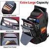 image:imageKROSER Travel Laptop Backpack 184 Inch XXXL Gaming Backpack with Hard Shell Saferoom RFID Pockets WaterRepellent Business College Daypack Stylish Laptop Bag for MenWomenBlack Army GreenBlackRed173
