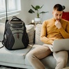 image:imageKROSER Travel Laptop Backpack 184 Inch XXXL Gaming Backpack with Hard Shell Saferoom RFID Pockets WaterRepellent Business College Daypack Stylish Laptop Bag for MenWomenBlack Army GreenBlackArmy Green173