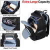 image:imageKROSER Travel Laptop Backpack 184 Inch XXXL Gaming Backpack with Hard Shell Saferoom RFID Pockets WaterRepellent Business College Daypack Stylish Laptop Bag for MenWomenBlack Army GreenBlackGrey173