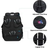 image:imageKROSER Travel Laptop Backpack 184 Inch XXXL Gaming Backpack with Hard Shell Saferoom RFID Pockets WaterRepellent Business College Daypack Stylish Laptop Bag for MenWomenBlack Army GreenBlackRed173