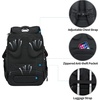 image:imageKROSER Travel Laptop Backpack 184 Inch XXXL Gaming Backpack with Hard Shell Saferoom RFID Pockets WaterRepellent Business College Daypack Stylish Laptop Bag for MenWomenBlack Army GreenBlackBurgundy173