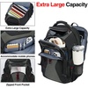 image:imageKROSER Travel Laptop Backpack 184 Inch XXXL Gaming Backpack with Hard Shell Saferoom RFID Pockets WaterRepellent Business College Daypack Stylish Laptop Bag for MenWomenBlack Army GreenBlackArmy Green173