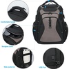 image:imageKROSER Travel Laptop Backpack 184 Inch XXXL Gaming Backpack with Hard Shell Saferoom RFID Pockets WaterRepellent Business College Daypack Stylish Laptop Bag for MenWomenBlack Army GreenBlackLight Browm184