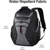 image:imageKROSER Travel Laptop Backpack 184 Inch XXXL Gaming Backpack with Hard Shell Saferoom RFID Pockets WaterRepellent Business College Daypack Stylish Laptop Bag for MenWomenBlack Army GreenBlackGrey173