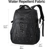 image:imageKROSER Travel Laptop Backpack 184 Inch XXXL Gaming Backpack with Hard Shell Saferoom RFID Pockets WaterRepellent Business College Daypack Stylish Laptop Bag for MenWomenBlack Army GreenBlack184