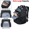 image:imageKROSER Travel Laptop Backpack 184 Inch XXXL Gaming Backpack with Hard Shell Saferoom RFID Pockets WaterRepellent Business College Daypack Stylish Laptop Bag for MenWomenBlack Army GreenBlack184