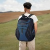 image:imageKROSER Travel Laptop Backpack 184 Inch XXXL Gaming Backpack with Hard Shell Saferoom RFID Pockets WaterRepellent Business College Daypack Stylish Laptop Bag for MenWomenBlack Army GreenBlackHaze Blue184