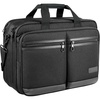 image:imageKROSER Laptop Bag Stylish Laptop Briefcase Fits Up to 173 Inch Expandable WaterRepellent Shoulder Messenger Bag Computer Bag with RFID Pockets for BusinessTravelCollegeMenWomenBlack