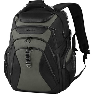 image:imageKROSER Travel Laptop Backpack 184 Inch XXXL Gaming Backpack with Hard Shell Saferoom RFID Pockets WaterRepellent Business College Daypack Stylish Laptop Bag for MenWomenBlack Army GreenBlackArmy Green184