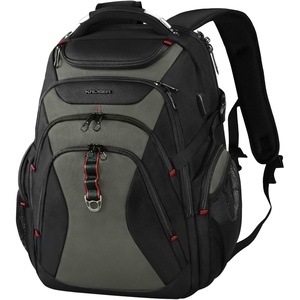 image:imageKROSER Travel Laptop Backpack 184 Inch XXXL Gaming Backpack with Hard Shell Saferoom RFID Pockets WaterRepellent Business College Daypack Stylish Laptop Bag for MenWomenBlack Army GreenBlackArmy Green173