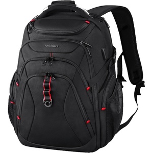 image:imageKROSER Travel Laptop Backpack 184 Inch XXXL Gaming Backpack with Hard Shell Saferoom RFID Pockets WaterRepellent Business College Daypack Stylish Laptop Bag for MenWomenBlack Army GreenBlack173