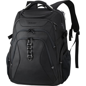 image:imageKROSER Travel Laptop Backpack 184 Inch XXXL Gaming Backpack with Hard Shell Saferoom RFID Pockets WaterRepellent Business College Daypack Stylish Laptop Bag for MenWomenBlack Army GreenBlack184