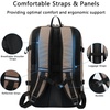 image:imageKROSER Travel Backpack for men Laptop Carry On Backpack Flight Approved  173 inch Laptop  Computer Bag Casual Daypack for Weekender Business Hiking Can accommodate basketballDesertDesert173