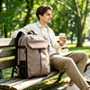 image:imageKROSER Travel Backpack for men Laptop Carry On Backpack Flight Approved  173 inch Laptop  Computer Bag Casual Daypack for Weekender Business Hiking Can accommodate basketballDesertDesert173