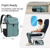 image:imageKROSER Travel Backpack for men Laptop Carry On Backpack Flight Approved  173 inch Laptop  Computer Bag Casual Daypack for Weekender Business Hiking Can accommodate basketballDesertGreen173