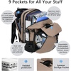 image:imageKROSER Travel Backpack for men Laptop Carry On Backpack Flight Approved  173 inch Laptop  Computer Bag Casual Daypack for Weekender Business Hiking Can accommodate basketballDesertDesert173